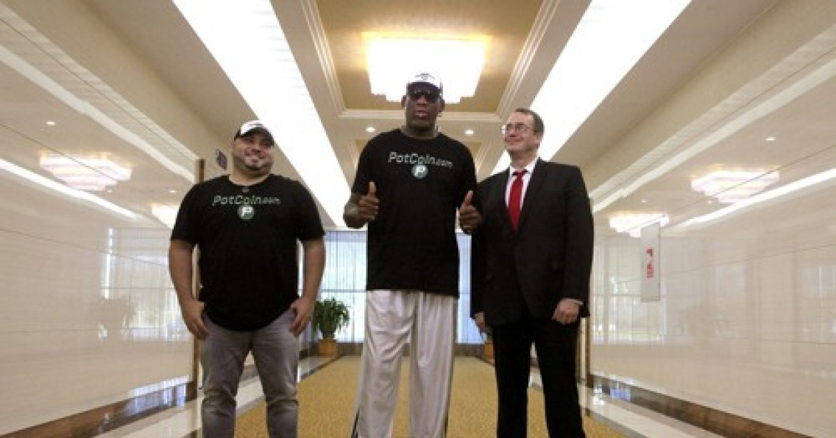 APTOPIX North Korea Rodman