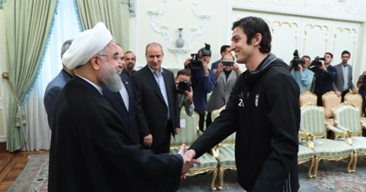 IRAN SOCCER ROUHANI