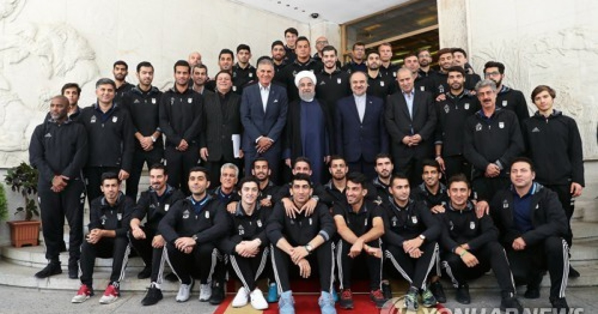 IRAN SOCCER ROUHANI