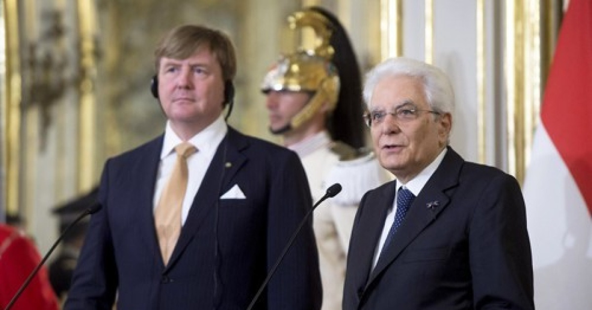 ITALY NETHERLANDS DIPLOMACY