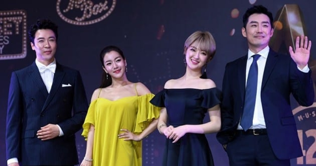 [포토] 에녹-오소연-전예지-전재홍, '브로드웨이 42번가를 대표하며'