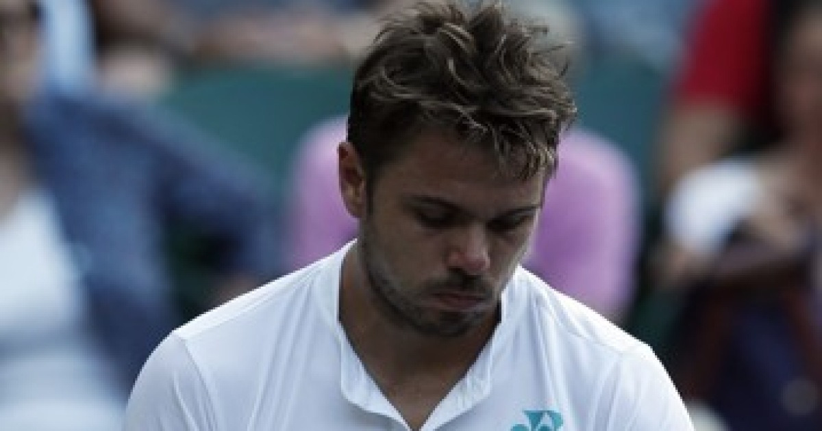 US Open Wawrinka Out Tennis