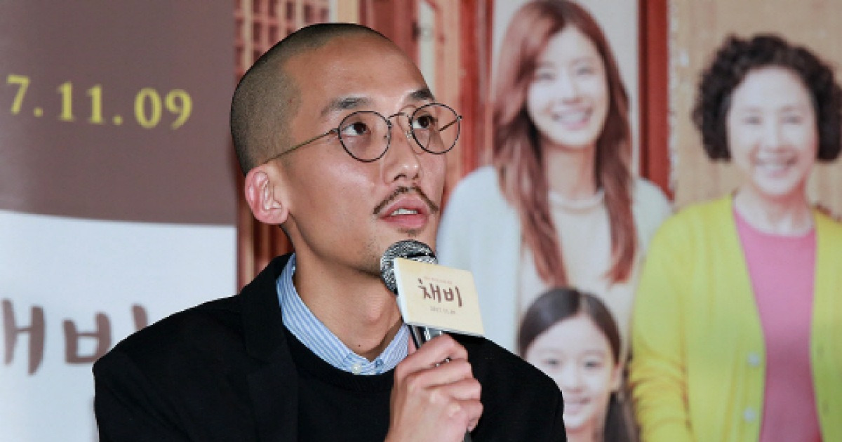 조영준, 영화에 대해 깊은 생각중 (채비 언론시사회)