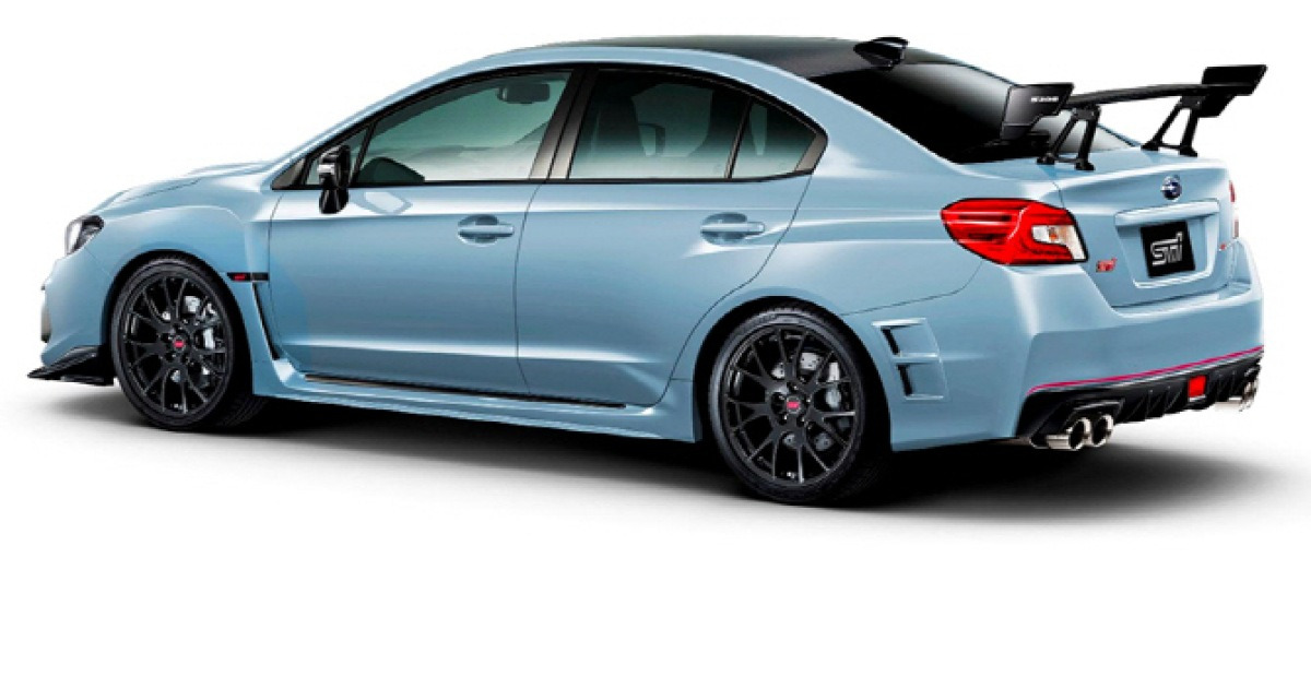 [포토] 푸른 차체가 돋보이는 스바루 Wrx Sti S208