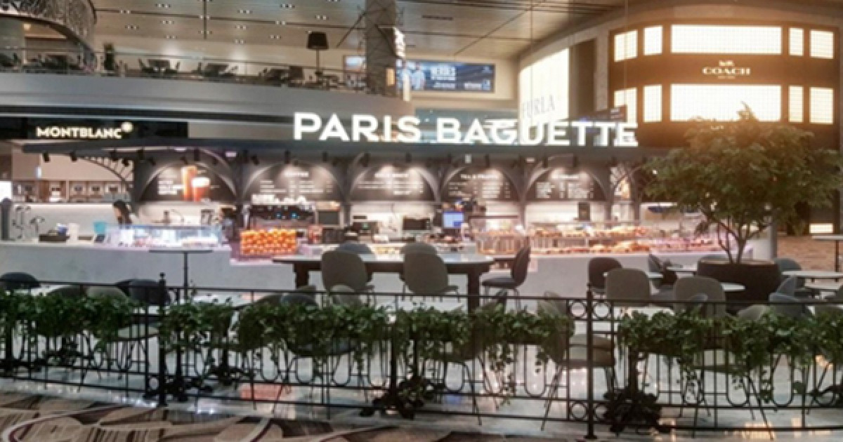 Paris Baguette opens 3 outlets in Singapore Changi Airport