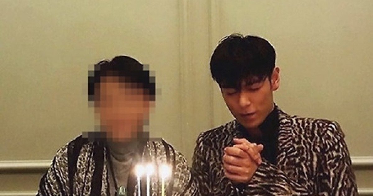 '대마초 흡연 자숙' 빅뱅 탑 근황, 어머니 SNS에 생일 축하 사진 올렸다 삭제