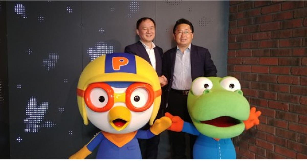 지관근 의원, 뽀로로 애니 제작사 오콘 방문..부사장과 간담회 가져