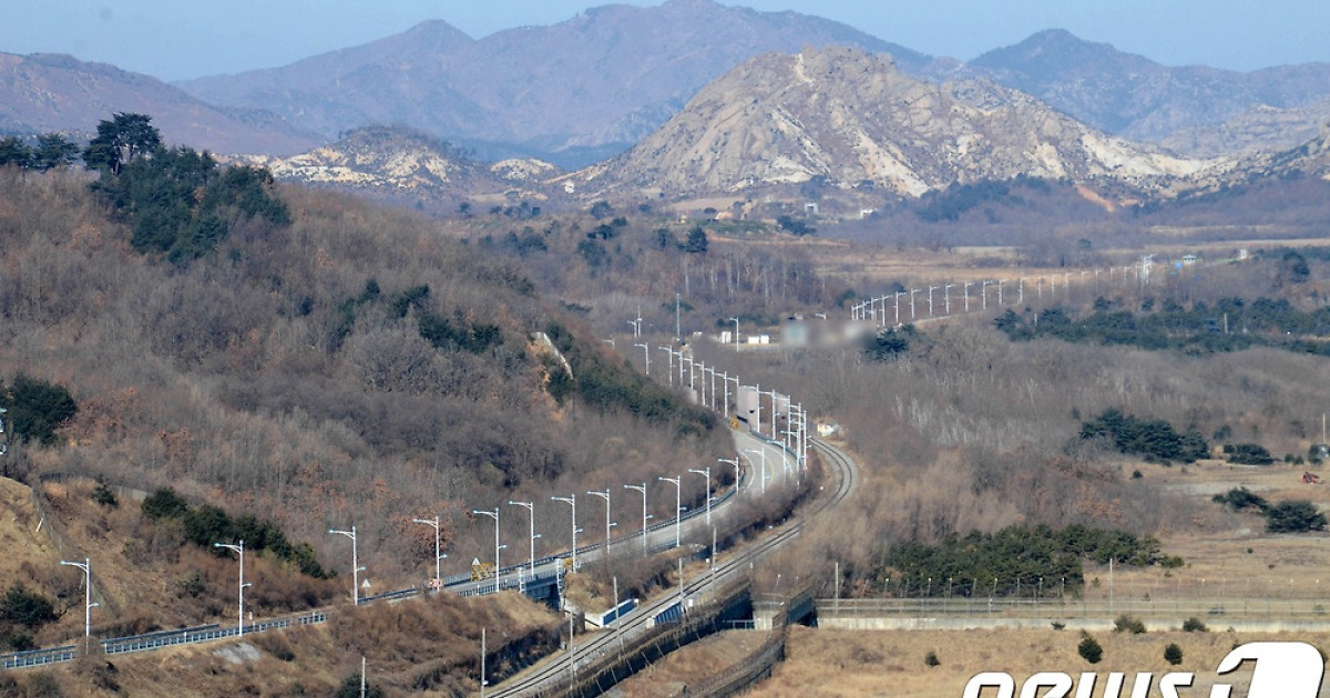 북한 가는 길