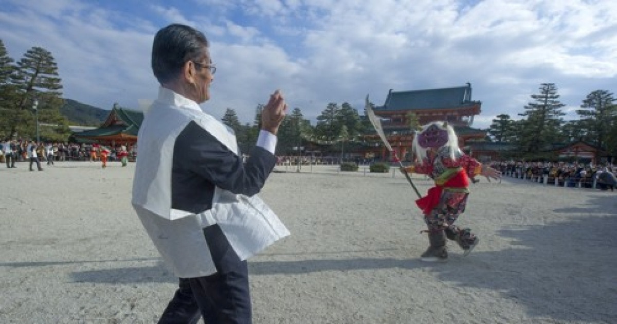 JAPAN SETSUBUN BEGINNING OF SPRING RITUAL
