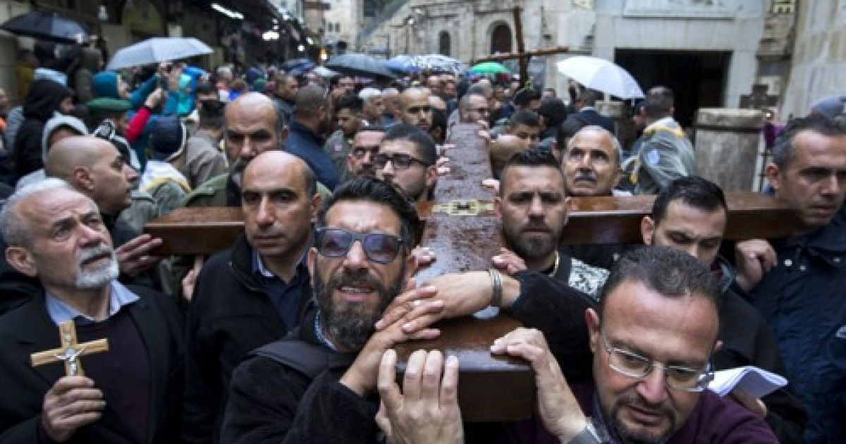 ISRAEL JERUSALEM HOLY WEEK