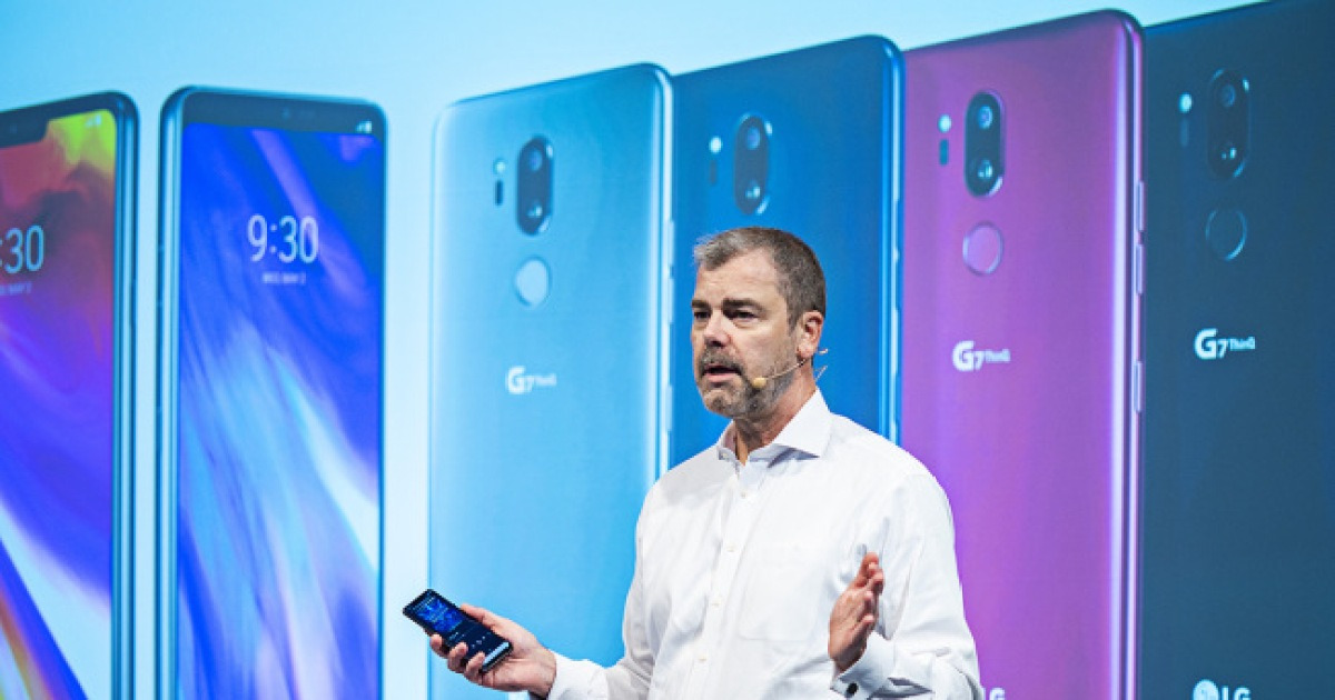 LG Electronics unveils G7 ThinQ in New York