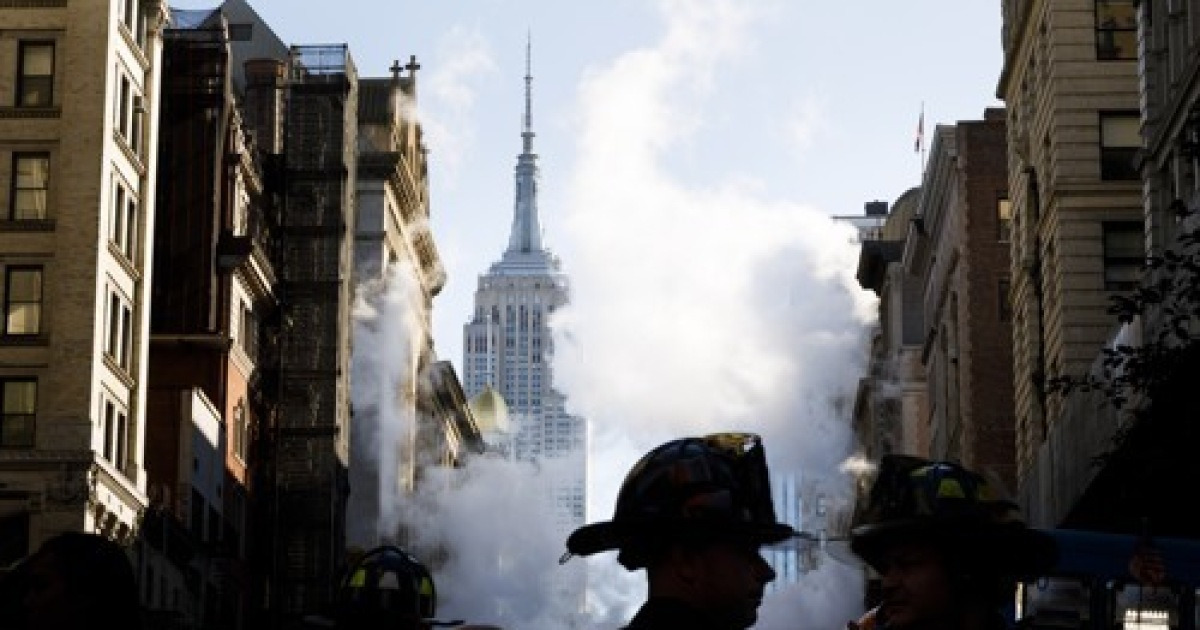 USA NEW YORK STEAM EXPLOSION