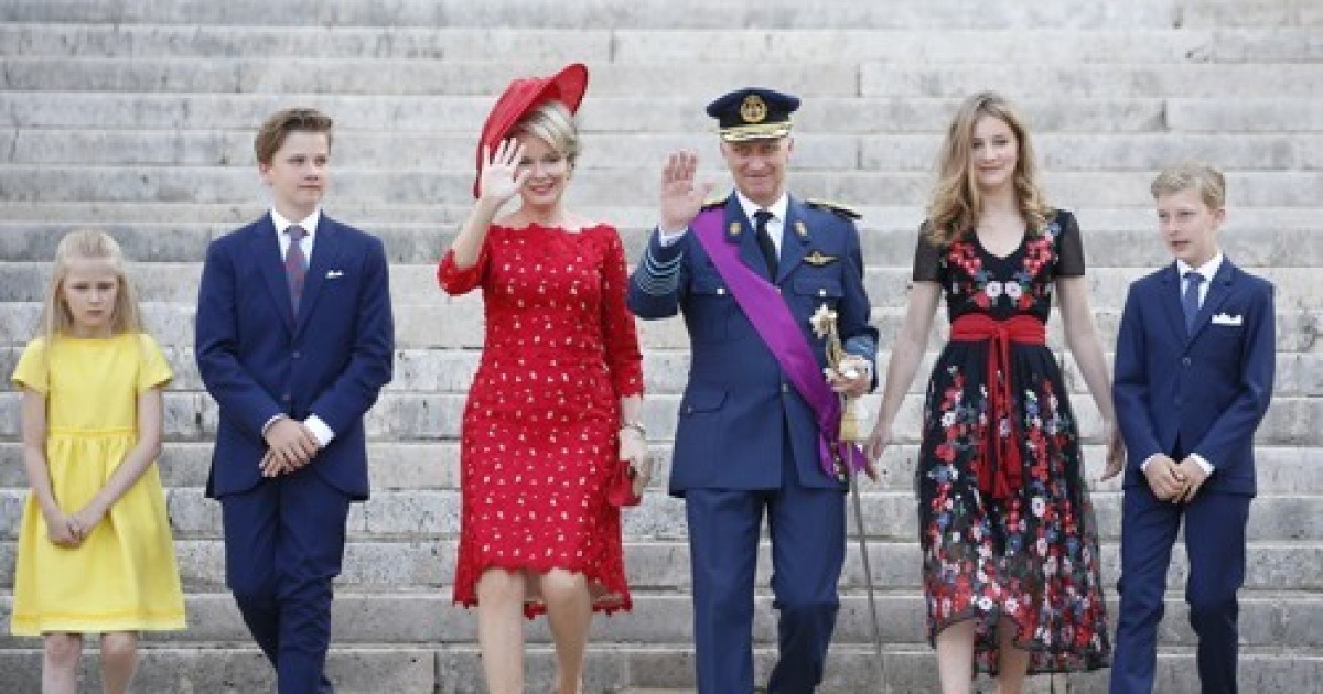 BELGIUM NATIONAL DAY ROYALTY