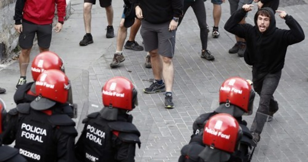 SPAIN SQUATTERS EVICTION