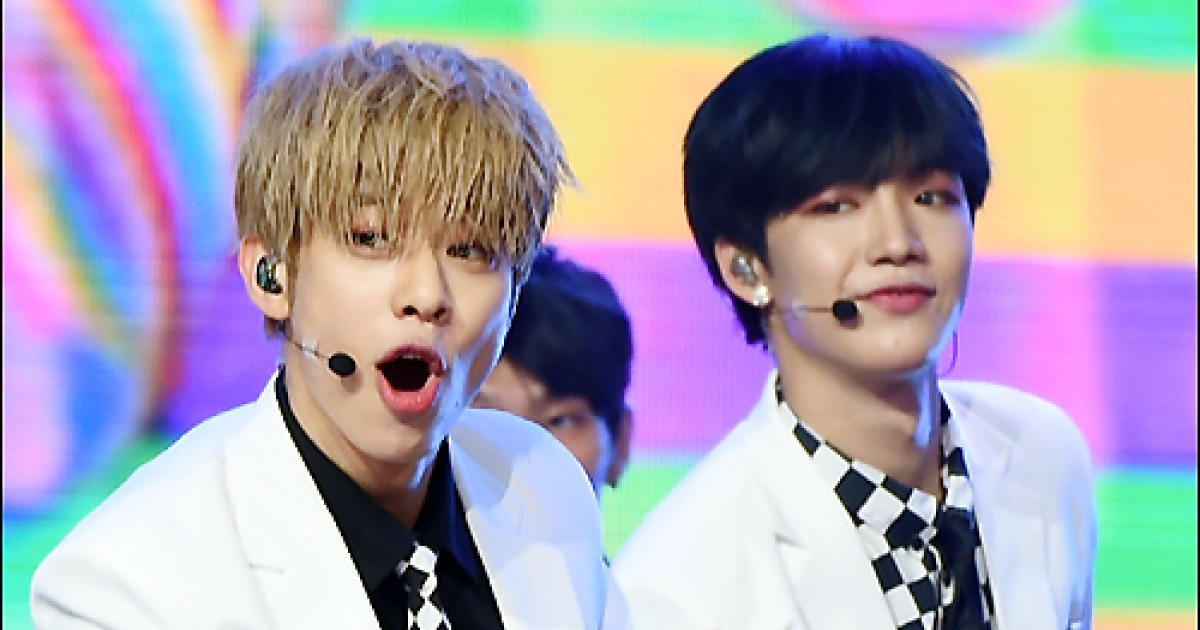 [MD포토] MXM, '익살스런 무대'