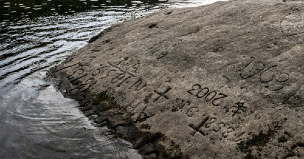 GERMANY DROUGHT WEATHER HUNGER STONES