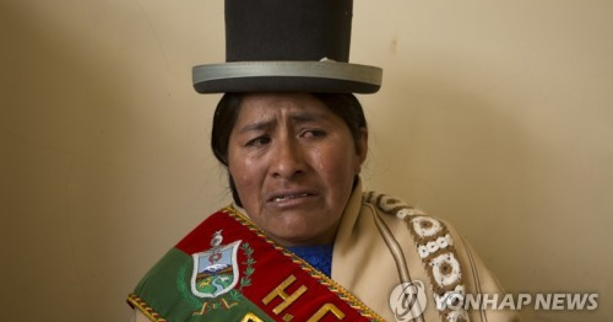 Aptopix bolivia gender violence politics