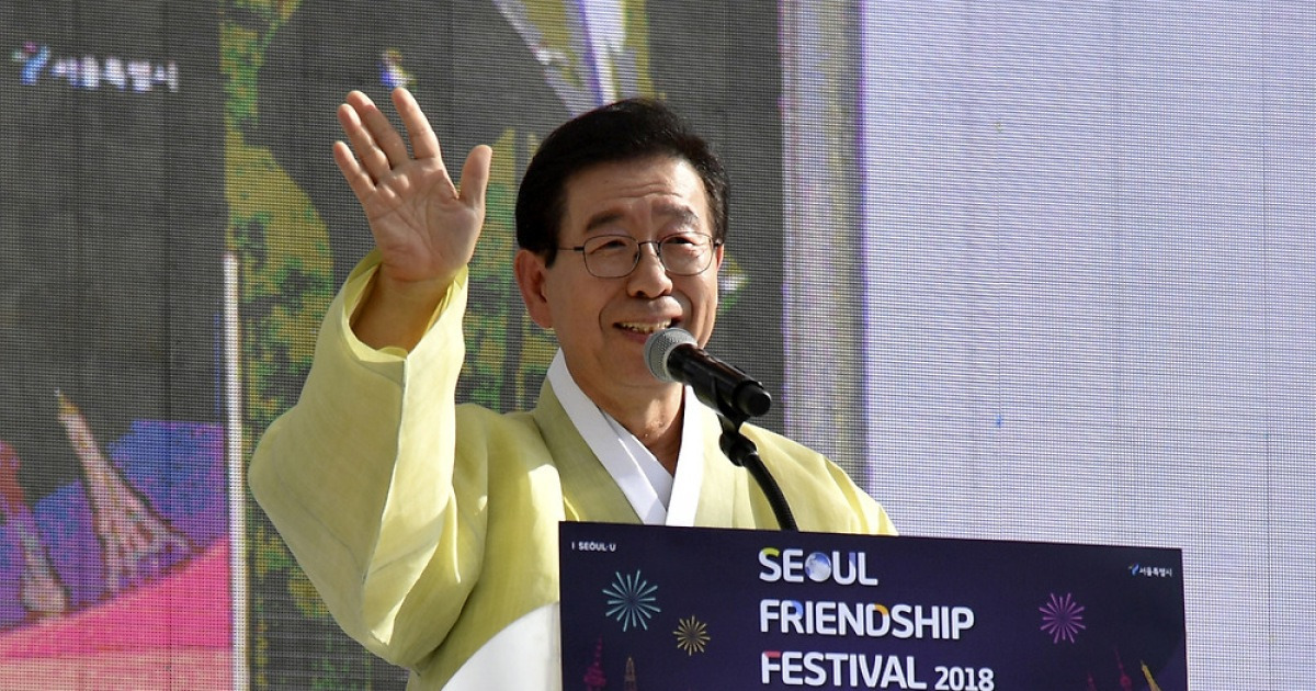 박원순 시장 '서울세계도시문화축제에 오신걸 환영합니다'