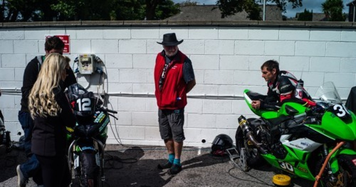 BRITAIN PHOTO ESSAY MOTORCYCLING ISLE OF MAN CLASSIC TT