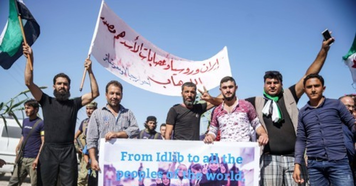 SYRIA CONFLICT IDLIB PROTEST
