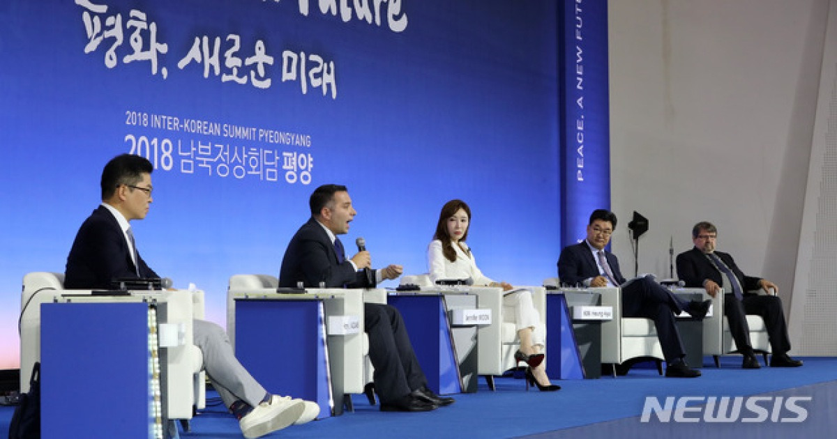 DDP에서 열린 '2018 남북정상회담 평양, 전문가 토론회'