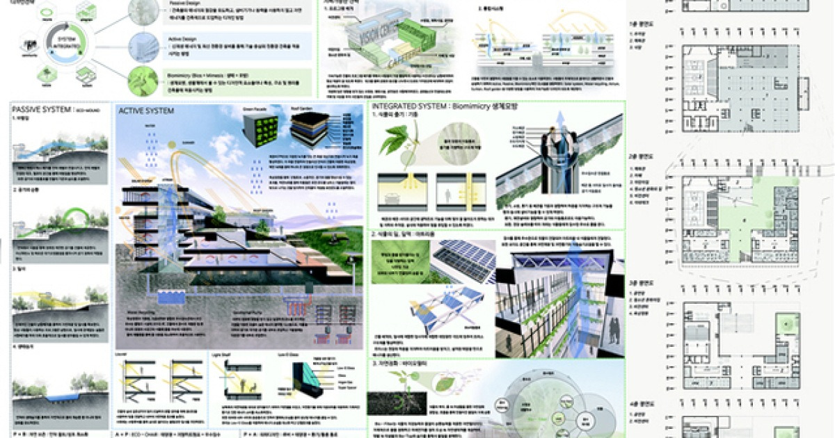 서울에너지드림센터 친환경건축디자인공모전 수상작 전시 