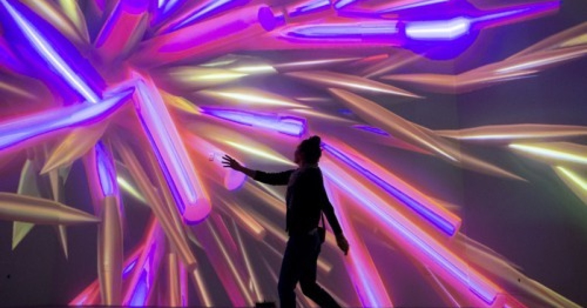 USA INTERACTIVE ART EXHIBITION WASHINGTON