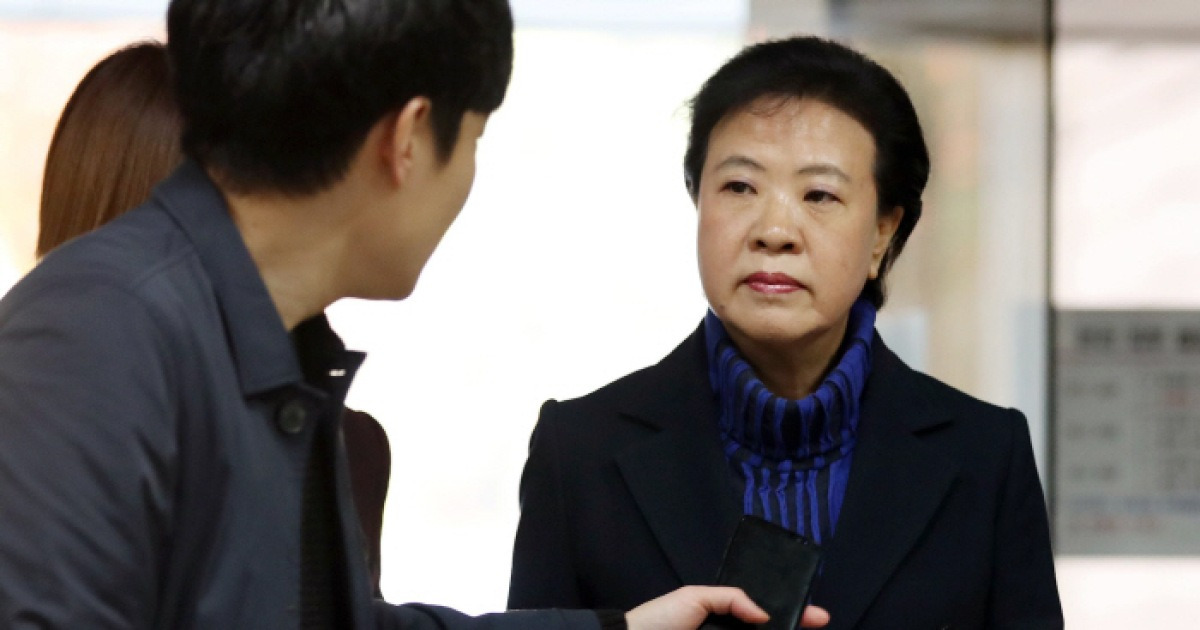 '삼성 불법파견 은폐 의혹' 정현옥 구속심사 출석..침묵