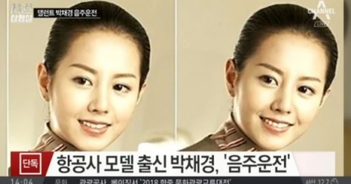 박채경 음주운전, 그는 누구? '항공사 모델 출신'
