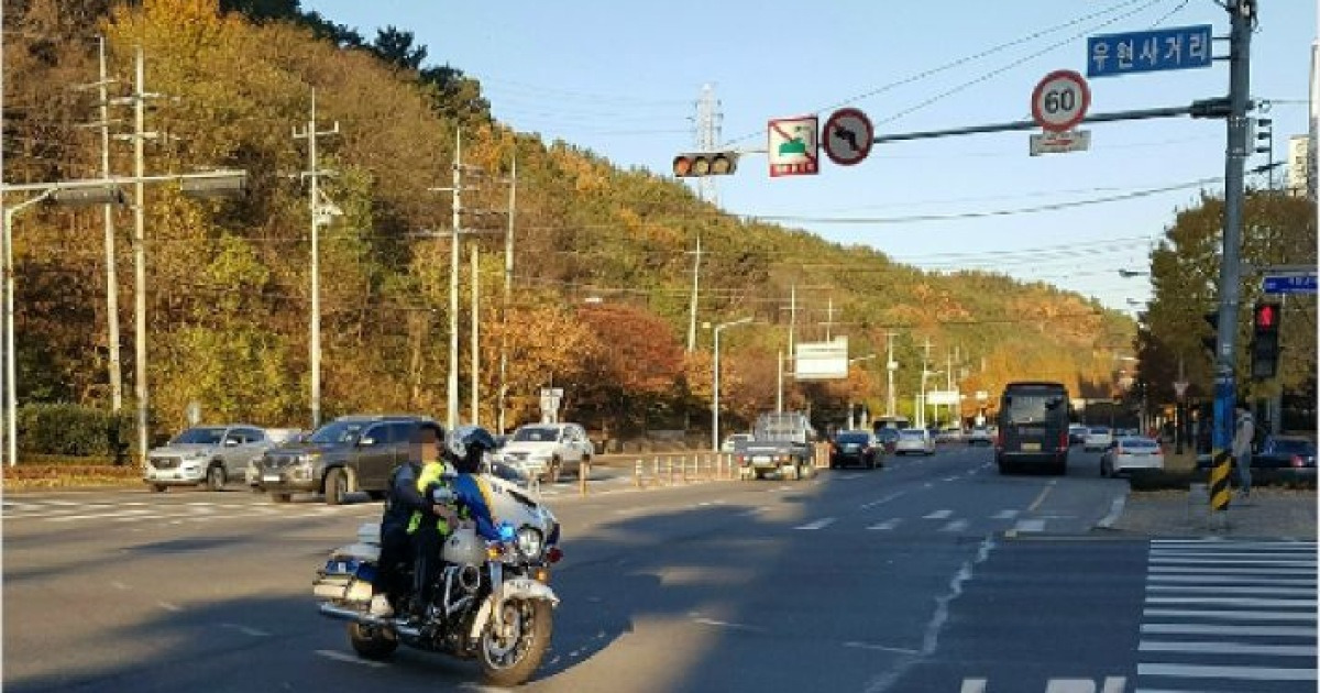 충남경찰, 수능시험장 주변 '특별 교통관리'
