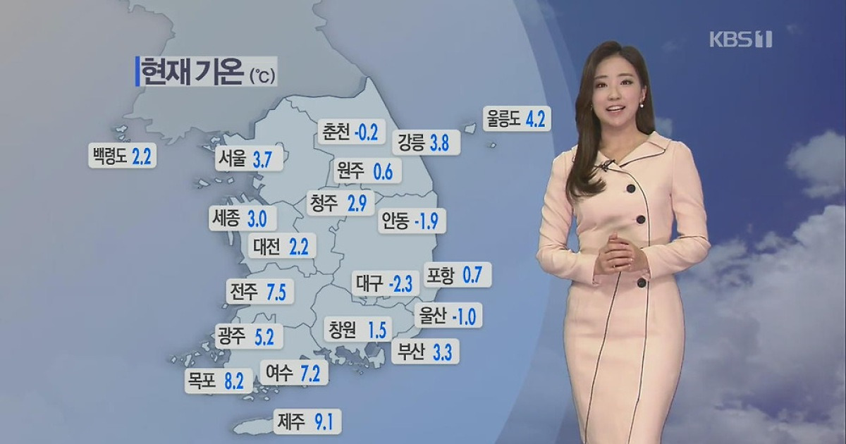 [날씨] 오늘 전국 비·눈..강원 최고 8cm, 서울 1~3cm 눈 예상