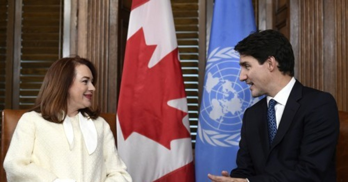 Trudeau UN General Assembly President