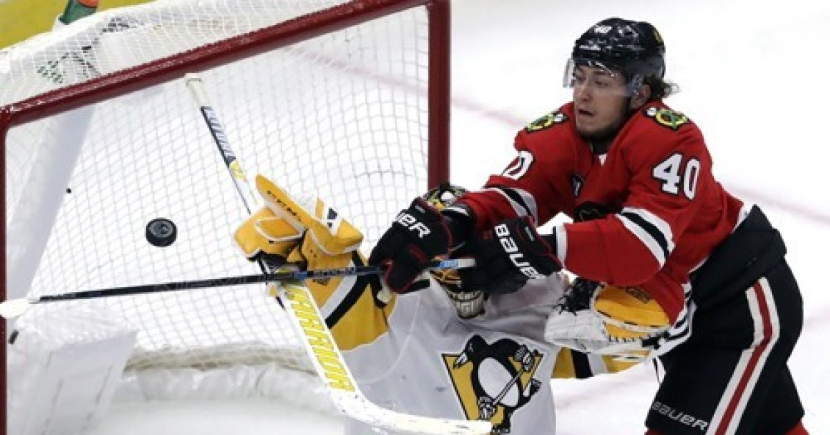 Penguins Blackhawks Hockey