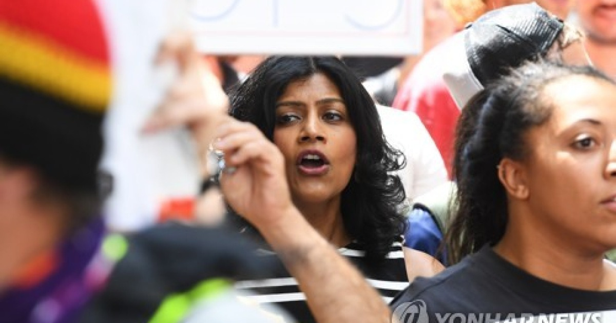 AUSTRALIA ANTI RACISM PROTEST MELBOURNE