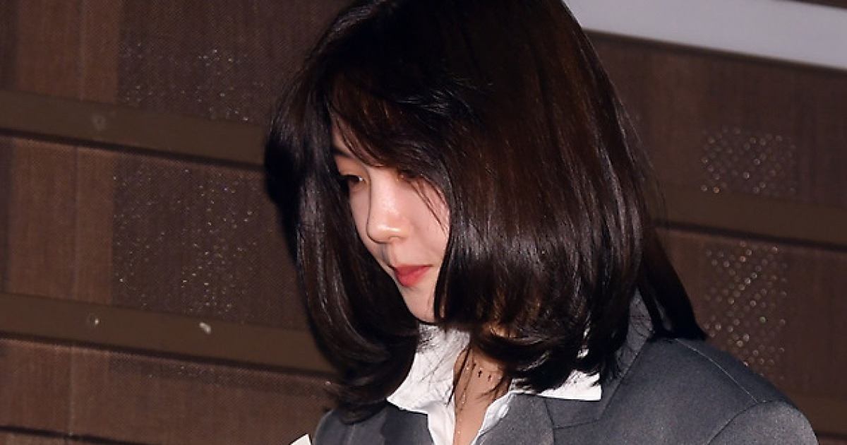[TD포토] 방민아 '걸스데이 해체 후 첫 행보는 언니 린아 쇼케이스 응원'