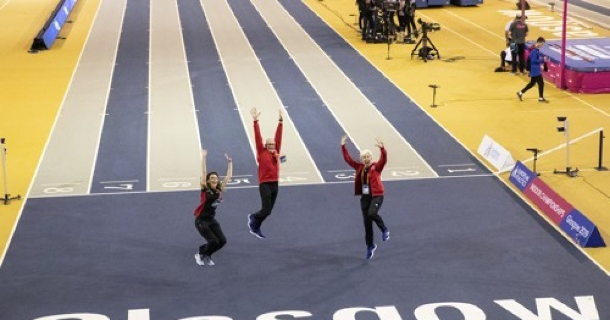 BRITAIN INDOOR ATHLETICS EUROPEAN CHAMPIONSHIPS