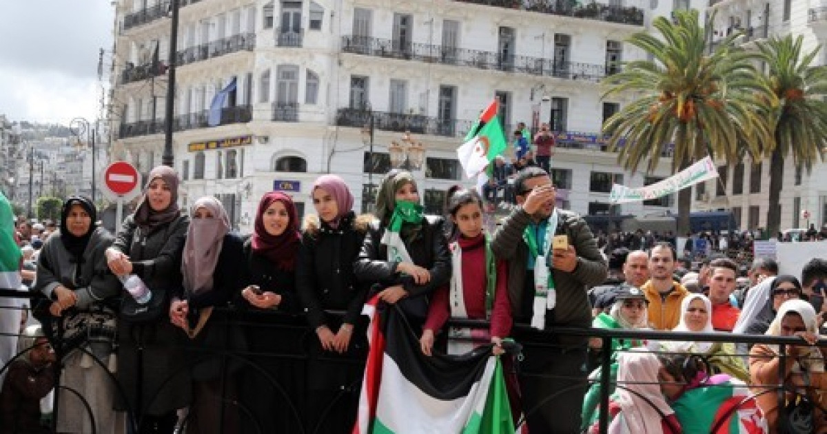 Algeria President Protest