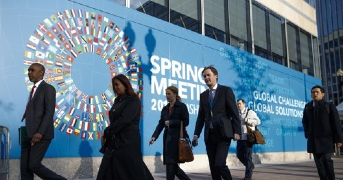 USA IMF WORLD BANK SPRING MEETINGS