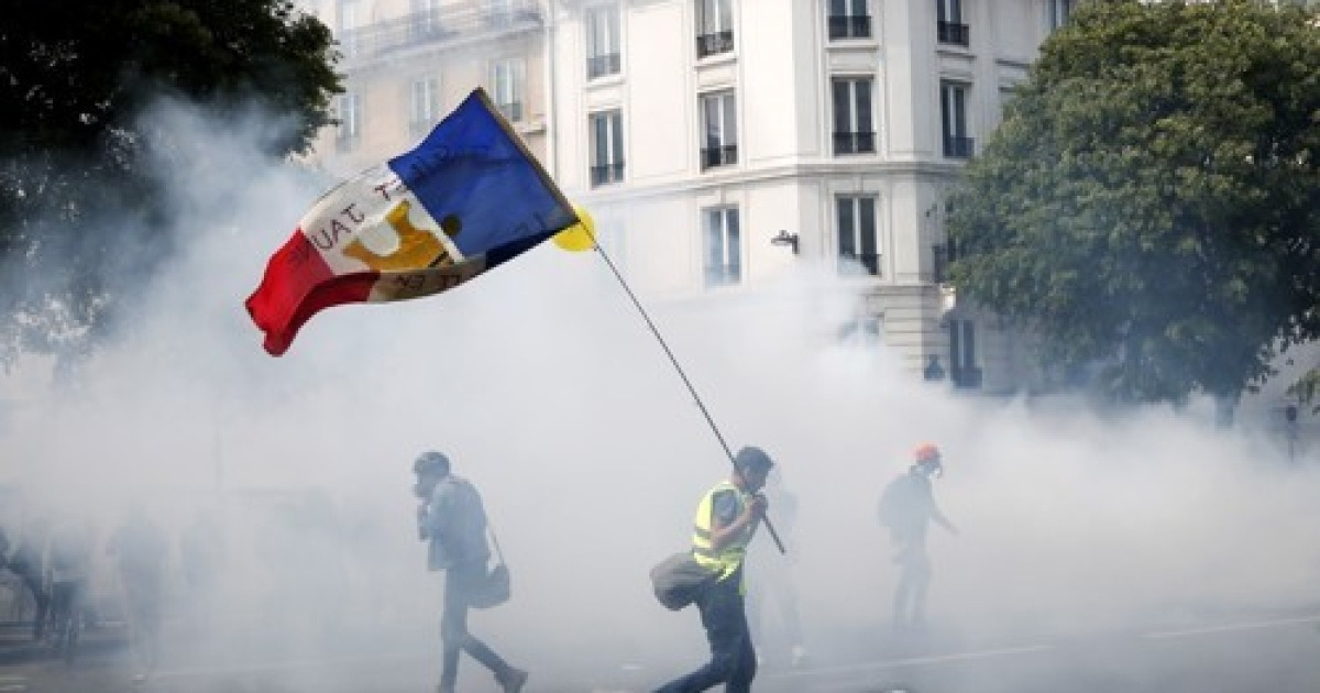 FRANCE LABOR DAY PROTEST