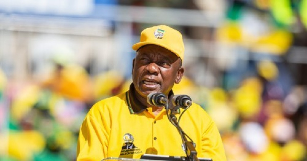 SOUTH AFRICA ELECTIONS ANC RALLY