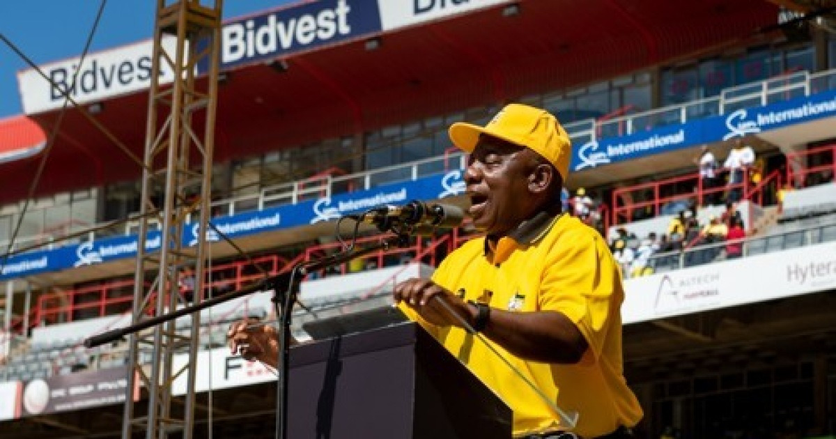 SOUTH AFRICA ELECTIONS ANC RALLY
