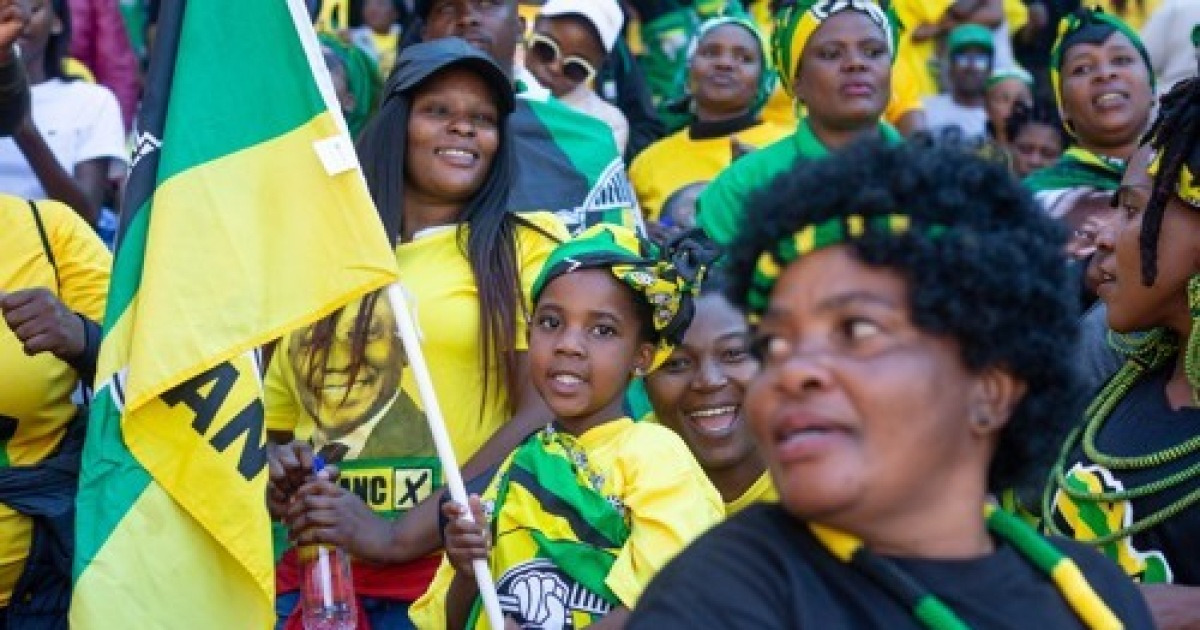 SOUTH AFRICA ELECTIONS ANC RALLY