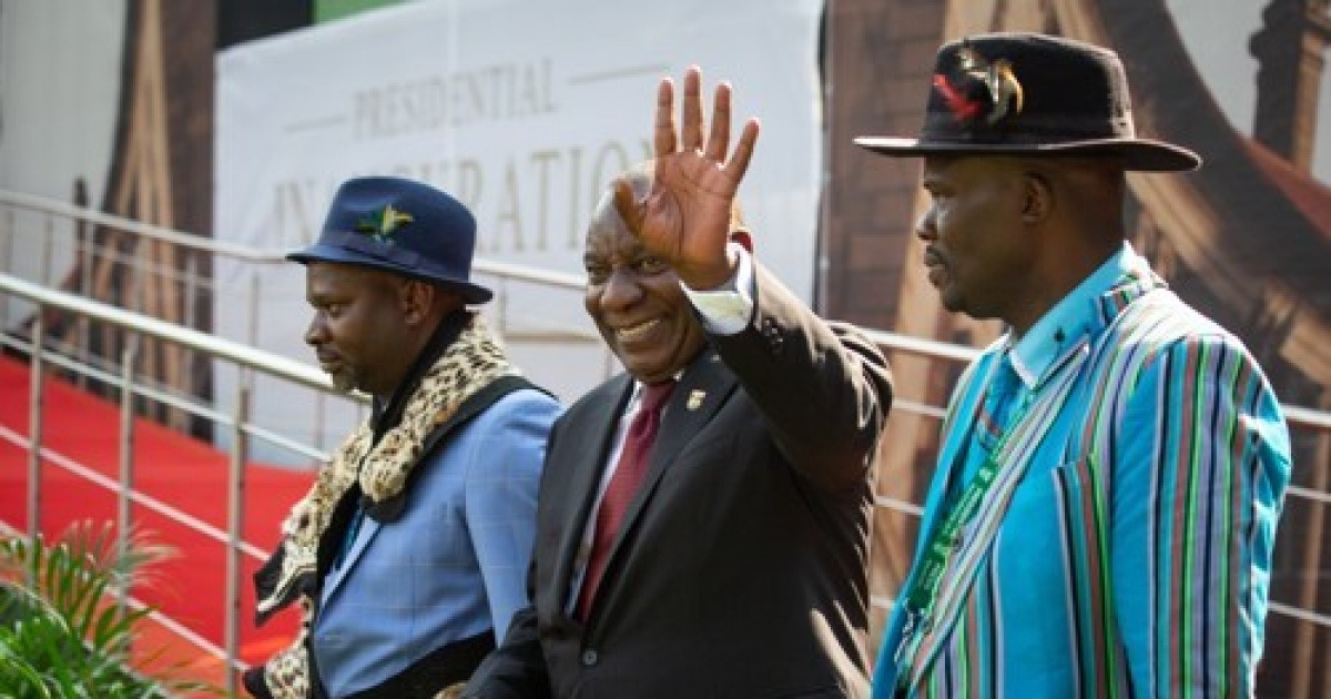 SOUTH AFRICA PRESIDENTIAL INAUGURATION