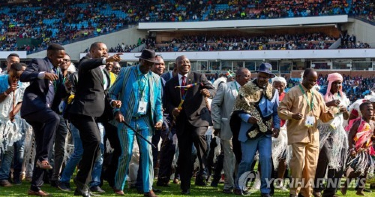 SOUTH AFRICA PRESIDENTIAL INAUGURATION