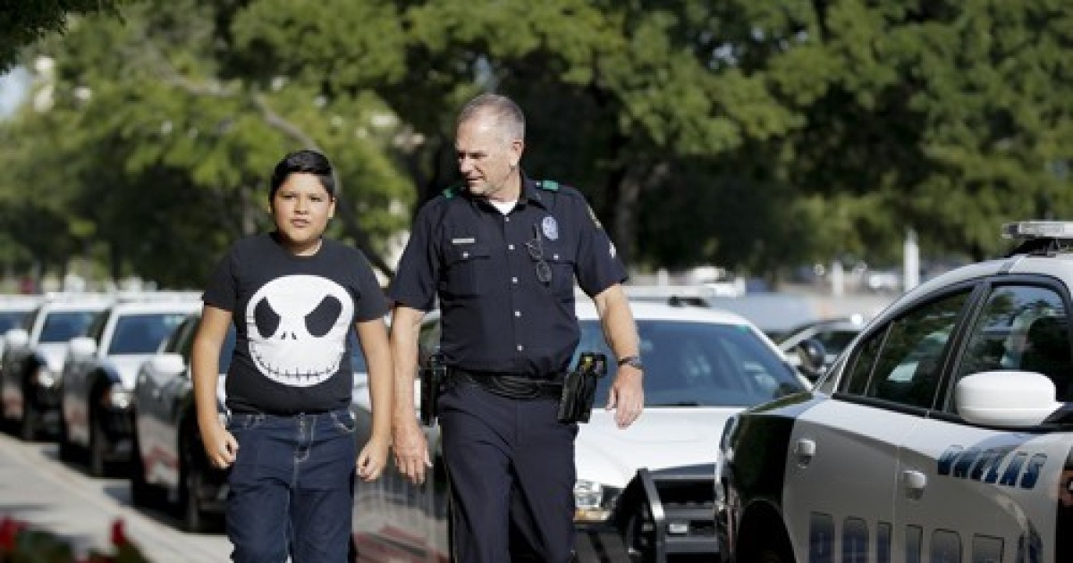 Macy's NorthPark Center with a Cop" InStore Event