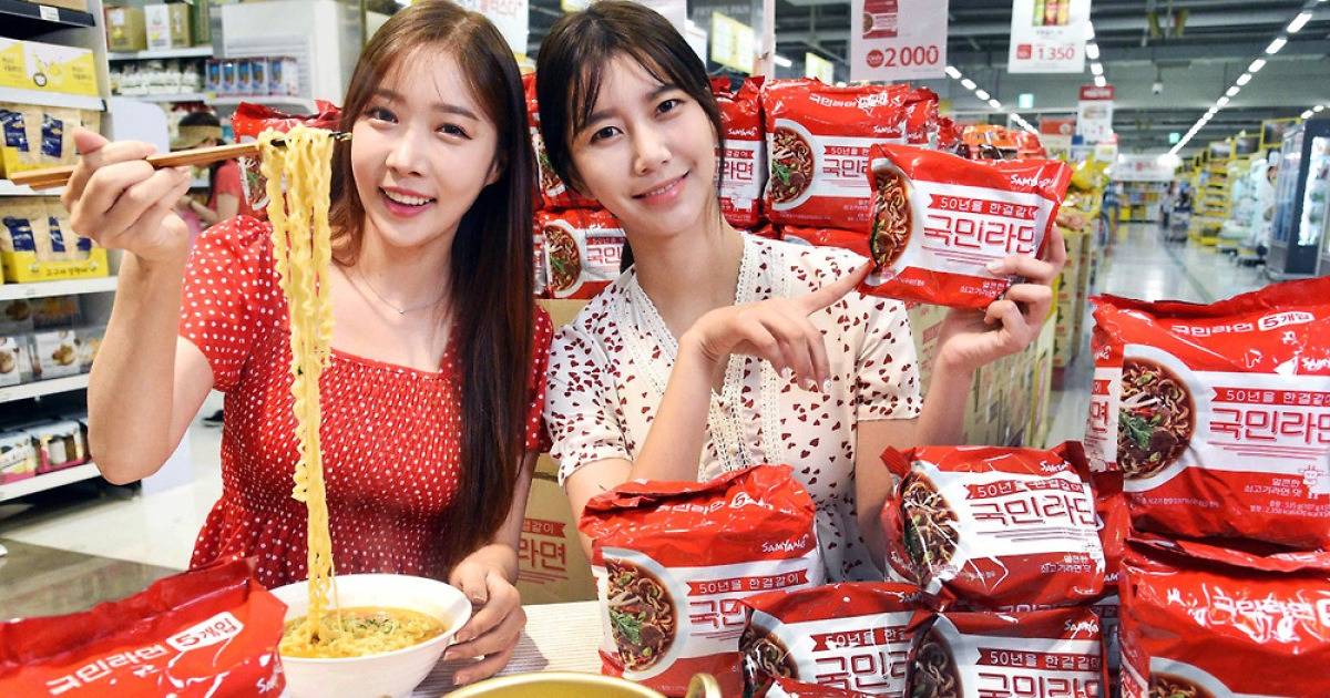  photo news new favorite korean instant noodles 