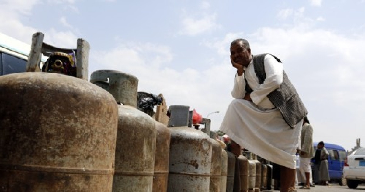 YEMEN CONFLICT COOKING GAS SHORTAGE