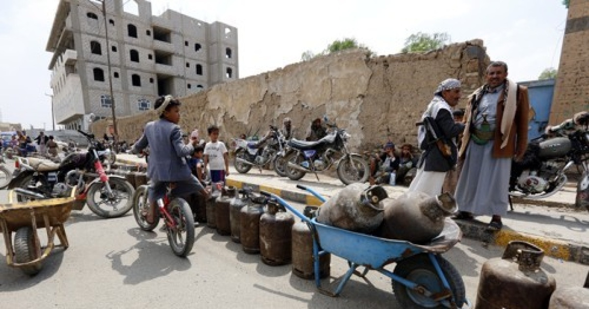 YEMEN CONFLICT COOKING GAS SHORTAGE