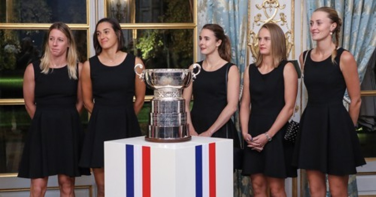 FRANCE AUSTRALIA TENNIS FED CUP