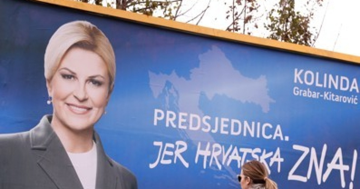 CROATIA PRESIDENTIAL ELECTIONS CAMPAIGN
